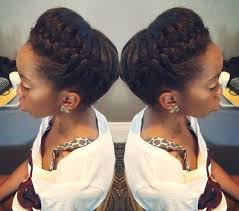 Pin the sections to your desired volume. 10 Gorgeous Photos Of French And Dutch Braid Updos On Natural Hair Bglh Marketplace