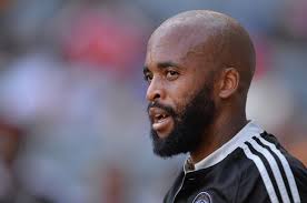 Orlando Pirates' Oupa Manyisa and Luvuyo Memela training ahead of