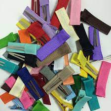 50 Mini Solid Lined Single Prong 35mm Alligator Clips No Slip Etsy Felt Flower Headband Clip Dolls Alligator Clip