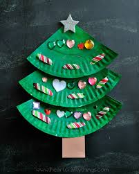Paper Plate Christmas Tree Craft Preschool Christmas Christmas Tree Crafts Christmas Crafts