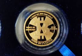 This paper contained a private key for a specific bitcoin amount. Casascius 1000 Btc Is Now The World S Most Valuable Coin Crypto News Net