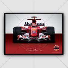 Michael Schumacher Formula 1 Driver 2004 F1 Grand Prix Wall Etsy In 2021 Michael Schumacher Schumacher Grand Prix