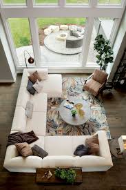 Finn 6 Piece Sectional Open Living Room Design Living Room Design Layout Living Room Furniture Layout