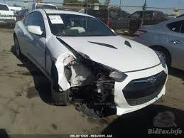 Basic body kit consists of front bumper (without side hole wings and daylights), rear bumper (with holes for parking sensors and license plate lights+red reflectors) and side skirts. Hyundai Genesis Coupe 2 0t 2013 White 2 0l Vin Kmhht6kd4du097467 Free Car History
