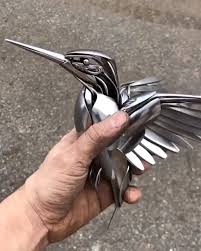 Metal Sculpture By Matt Wilson Video Recycled Metal Art Metal Sculpture Artists Metal Art Sculpture