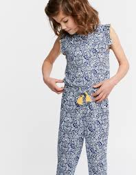 Butterfly Print Jumpsuit Printed Jumpsuit Butterfly Print Jumpsuits For Girls