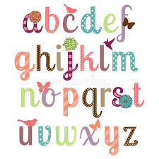 Langkah berikutnya siswa diajarkan cara menulis kata dengan huruf tegak bersambung. Doodle Alphabet Stock Vector Illustration Of Textured 28448113
