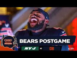 BEARS POSTGAME: Chicago Bears vs New York Jets in NFL Week 4 | CHGO Bears