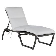 Give yourself permission to relax on your cosco outdoor living chaise lounge chair lakewood ranch steel woven wicker patio furniture with cushion. Summer Classics Skye Modern Slate Grey Woven Wicker Outdoor Chaise Lounge Kathy Kuo Home