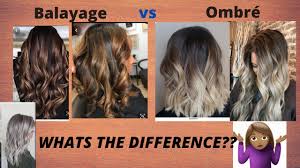 The most popular ombre nail styles come in two tones that are complementary; Balayage Vs Ombre What Is The Difference Youtube