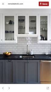 Floor to ceiling grey kitchen cabinets. 19 Black And Grey Kitchen Ideas Grey Kitchen Kitchen Remodel New Kitchen