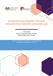 Graduan is a youth based organization graduan yang dihormati, kementerian pengajian tinggi mengucapkan terima kasih kepada semua graduan yang telah menyertai kajian. Pdf Kajian Kepuasan Majikan Terhadap Graduan Kolej Komuniti Sandakan 2018 Lucas Kee Academia Edu