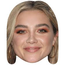 Florence Pugh (Make Up) Big Head. Larger Than Life mask. : Amazon.co.uk:  Home & Kitchen