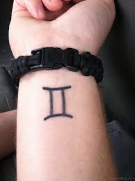 One thing is always certain: 39 Best Gemini Tattoos For Wrist