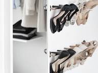 Image of IKEA shoe rack wall
