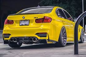 Enlaes Bmw F8x M3 M4 3piece Rear Diffuser Carbon Fiber Bmw Bmw 320d Bmw M3