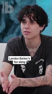 @Landon Barker shares some of his favorite slang growing up with Billboard  👏 #landonbarker #friendswithyourex #interview