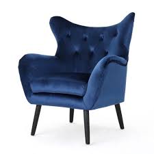 Alyssa New Velvet Arm Chair Christopher Knight Home Wingback Chair Velvet Armchair Armchair