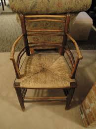 Precious Rush Seat Antique Chair French Chair Rocking Chair Antique Chairs