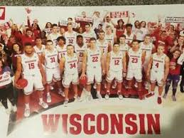The photo albums below can be sorted by date, event title, type of program (boys/girls,14u, 13u, etc) or even the season year. Wisconsin Badgers Basketball Team Poster Ebay
