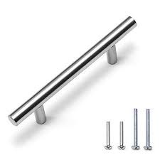 Peerless steel bar pull adds a contemporary finish to your kitchen or bathroom. Naierdi 25 Pack Cabinet Handles Drawer Pulls Cabinet Pulls Brushed Nickel 3 Hole Center Dresser Handles Kitchen Cabine Walmart Canada