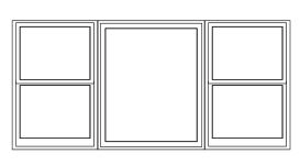 Center Fixed With Flankers Double Hung Windows Single Hung Windows Double Hung