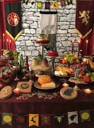 Game Of Thrones Dinner Party Party Ideas Photo 4 Of 27 Catch My Party Dinner Party Games Game Of Thrones Food Game Of Thrones Birthday