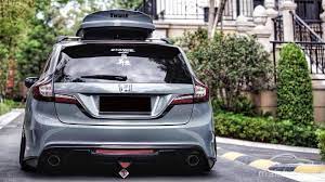 Honda jade rs with its version of 1.5l turbocharged unit is good for a 150hp as compared to the 178hp of the civic turbo. Honda Jade With Stance Tuning A Minivan Can Be So Cool