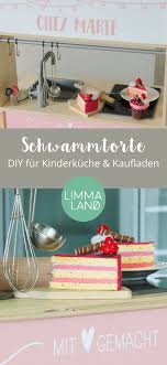Kaufmannsladen Zubehor Basteln Schwammtorte Fur Die Spielkuche Ideen Zum Selbermachen Fur Kinder Torten Basteln Weckglas Diy