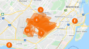 • sélectionnez une panne sur une carte. Power Returning After Major Outage That Affected Over 65 000 Customers In Montreal Ctv News