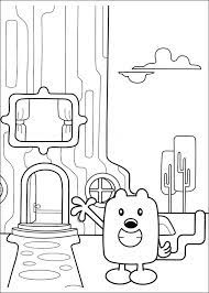 Click on the colouring page to open in a new window and print. Coloring Pages Wow Wow Wubbzy 25