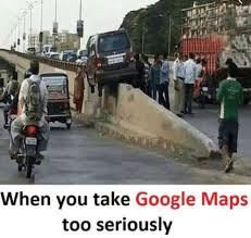 The app gives audio directions to users or simply. Gara Gara Google Maps Geotekno Com