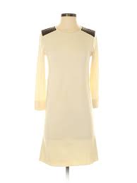Details About Club Monaco Women Ivory Casual Dress Sm Petite