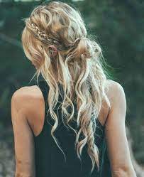 27 Easy Festival Hairstyle Ideas From Pinterest Hair Styles Curly Hair Styles Boho Hairstyles