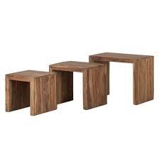 Beistelltisch Yoga 3er Set Mit Bildern Beistelltische Wohnzimmer Tisch Weiss Tisch
