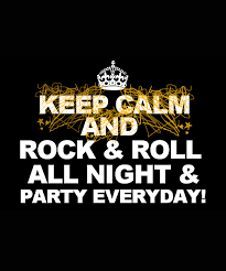 Rock and roll all nite is a song by american heavy metal band kiss, originally released on their 1975 album dressed to kill. Kiss Rock N Roll All Night Posteres De Rock Citacoes Keep Calm