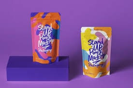 Psd Stand Up Pouch Packaging Mockup In 2020 Pouch Packaging Packaging Mockup Packaging