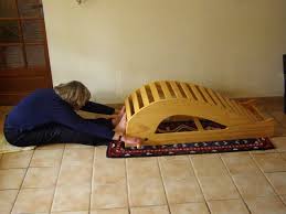 Iyengar Yoga Large Backbender Whale Or Viparita Dandasana Bench Iyengar Yoga Iyengar Yoga Props