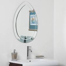 The modern bathroom is where we start and end your day, from getting ready in the morning to unwinding after a long keuco is a leading german designer of sleek and sophisticated modern bathroom wall mirrors. Droplet 23 X 31 Teardrop Frameless Bathroom Wall Mirror 73f78 Lamps Plus
