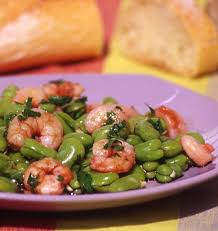 Crevettes Aux Feves Recette Recettes De Cuisine Recette Cuisine