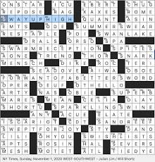 Maybe you would like to learn more about one of these? Rex Parker Does The Nyt Crossword Puzzle Number Cruncher In Wall Street Lingo Sun 11 1 20 Bolshoi Debut Of 1877 Little Auk By Another Name Boat Sometimes Built Around