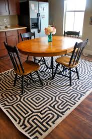 Again, at least 30 inches all around the table is preferred, but a larger round rug would benefit the two shapes playing off of each other. 30 Rugs That Showcase Their Power Under The Dining Table