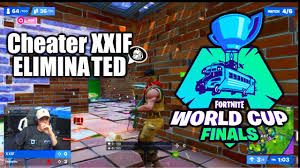 The competitive fortnite scene has been abuzz with allegations against damion xxif cook over the last week, thanks to it was suspicious enough that fans believed that xxif must have been teaming up with friends, who were feeding him kills to gain enough points to qualify for the $30m world cup. Fortnite Cheater Xxif Defeated As Crowd Cheer Fortnite World Cup Duos Youtube