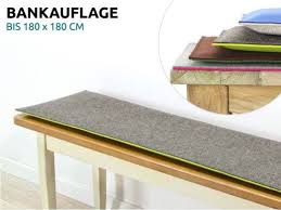 Bankauflage Aus Filz Nach Mass Individuell Bis180x180cm Bankauflage Sitzkissen Bank Sitzbank Kissen