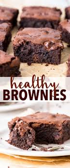 3 add the cocoa, blended oats, ground almonds, eggs, baking powder, sugar and yogurt. Super Fudgy Healthy Brownies The Loopy Whisk