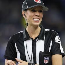 Thomas, a down judge, is part of the officiating crew announced tuesday, jan. Nfl Referee Sarah Thomas Doesn T Have Time For Your Nonsense Sbnation Com