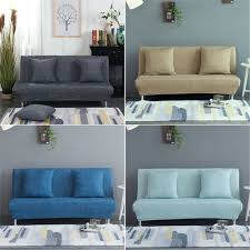 Recliners can be the most difficult pieces of furniture to cover but this diy slipcover makes it pretty easy. Furniture Linen Solid Elastic Fabric Armless Sofa Bed Cover Futon All Inclusive Cover Home Furniture Diy Brucebibee Com