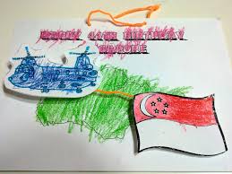 Five national day crafts to try at home. 44th National Day Zit Seng S Blog