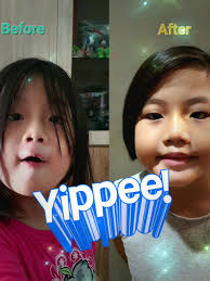 This little one, since early of the year, she told me that she wanted to  keep long hair. 2 weeks ago, she had been asking me to cut her hair very  short. I ask her what is the reason, she said she ...