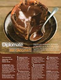Diplomate Chocolat Recettes De Cuisine Recette Recettes Sucrees